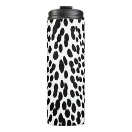 Wilde Leopard-Energie – Kühne Tierdruckmode Thermosbecher