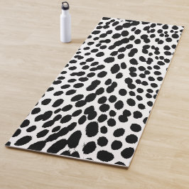 Wilde Leopard Energie – Kühne Tierprint Mode Yogamatte