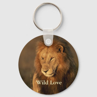 Wilde Liebe Löwe Schlüsselanhänger