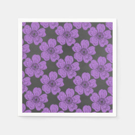 Wilde Lila Rose Chalkboard Serviette