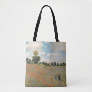 Wilde Mohnblumen Claude Monets  , nahe Argenteuil Tasche