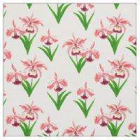 Wilde Orchideen - Coral Pink Orchids and Foliage