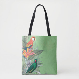 Wilde Papageien tropisch Tasche