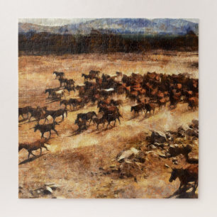 Wilde Pferde: Artistische TierMajestät.