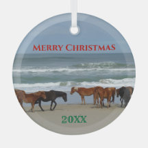 Wilde Pferde Außenketten OBX Weihnachten