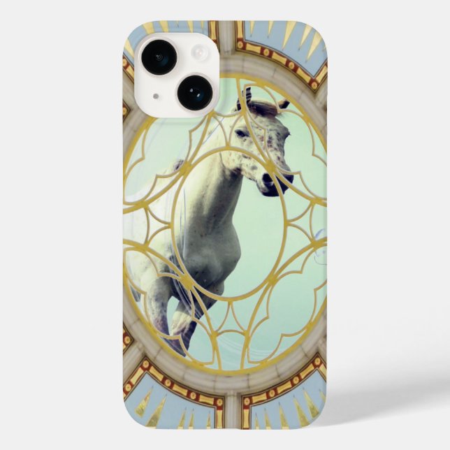 Wilde Pferde Case-Mate iPhone 14 Hülle (Rückseite)