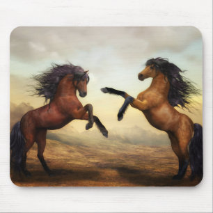 Wilde Pferde Mousepad