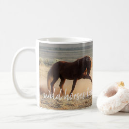 Wilde Pferde nehmen meinen Atem weg Kaffeetasse