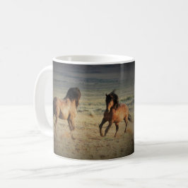 Wilde Pferde nehmen meinen Atem weg Kaffeetasse