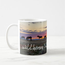 Wilde Pferde nehmen mir den Atem weg Kaffeetasse