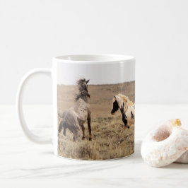 Wilde Pferde nehmen mir den Atem weg Kaffeetasse