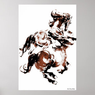 Wilde Pferde Print Poster