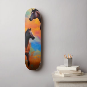 Wilde Pferde Skateboard
