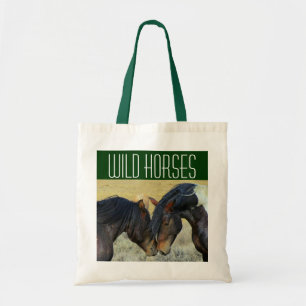 Wilde Pferde Tote Bag Tragetasche