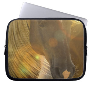 Wilde PferdeFoto-Elektronik-Tasche Laptopschutzhülle