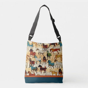 Wilde Pferdquerkörper-Taschen-Tasche Tragetaschen Mit Langen Trägern
