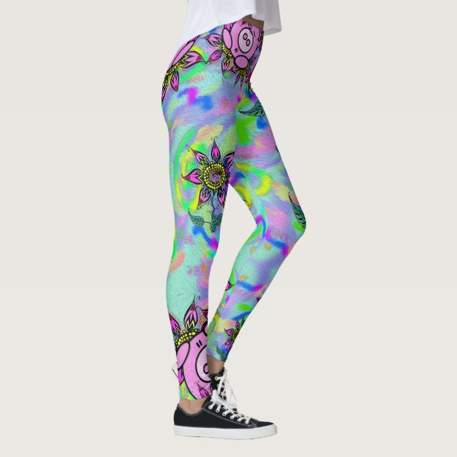 Wilde Piggy Leggings (Rechts)