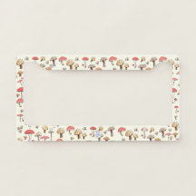 Wilde Pilze aus Cotgecore Niedlich Boho handGezeic