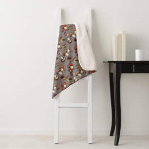 Wilde Pilze Sherpadecke