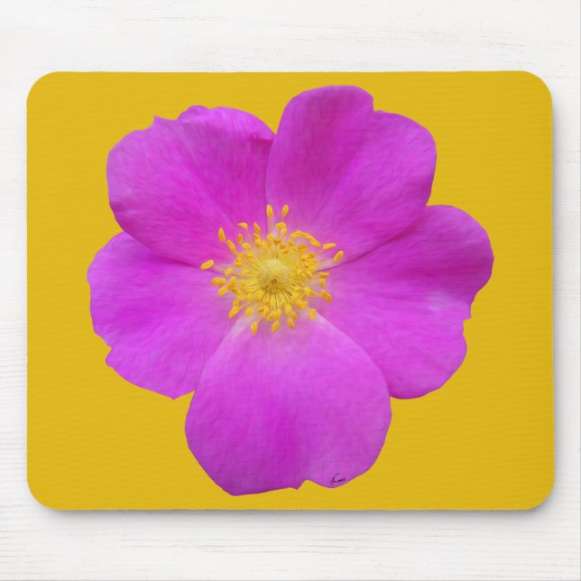 Wilde Rose 2 Mousepad (Vorne)