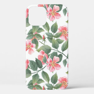 Wilde Rose Aquarellblume Nahtlos Case-Mate iPhone Hülle