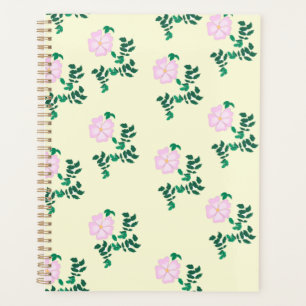 Wilde Rose Blume Planer