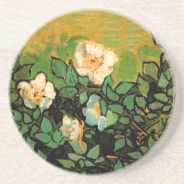 Wilde Rose (F597) Van Gogh Fine Art Untersetzer