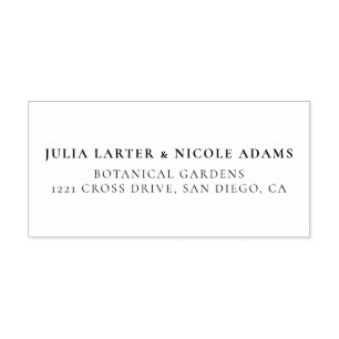Wilde Rose Floral Petals Garden Affair Wedding Permastempel