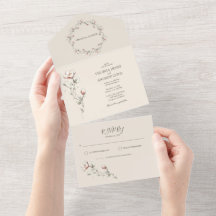 Wilde Rose Hochzeit in einer Hochzeit