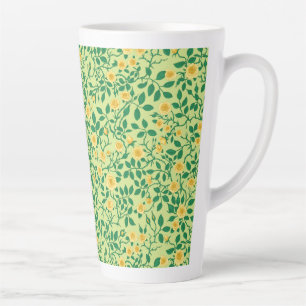 Wilde Rose in Gelb und Grün Milchtasse