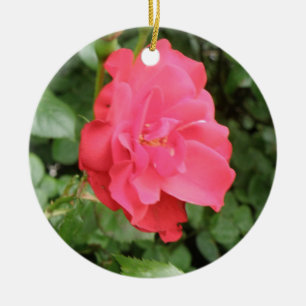 Wilde Rose Keramikornament