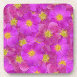 Wilde Rose Nahtloses Muster Getränkeuntersetzer