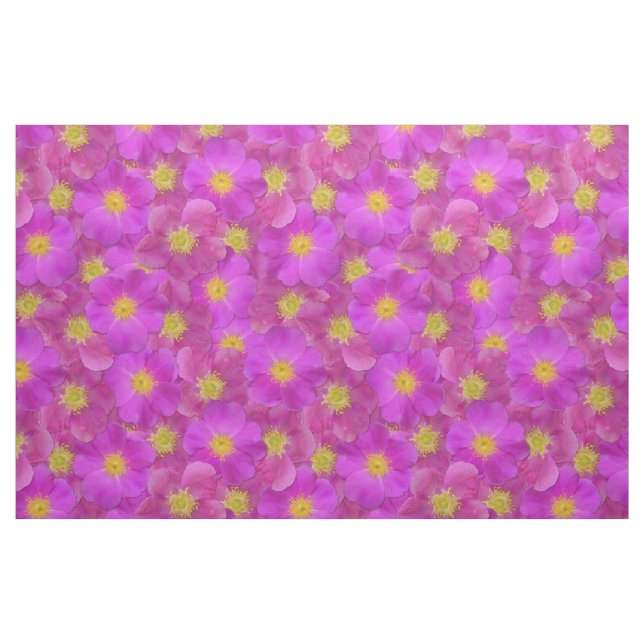 Wilde Rose Nahtloses Muster Stoff (Fat Quarter (45,7 x 55,9 cm))