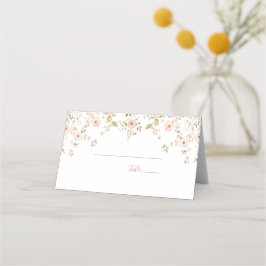 Wilde Rose Platzkarte