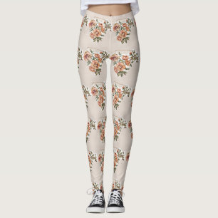 Wilde Rosenblüte Leggings