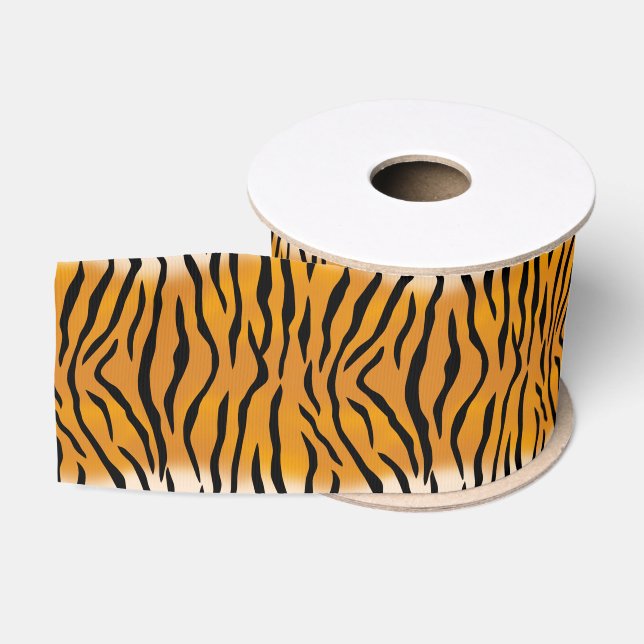 Wilde Sache-Tiger-Streifen Ripsband (Spule)