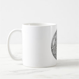 WILDE SACHEN: Smiladon Familien-Weiß-Tasse Kaffeetasse