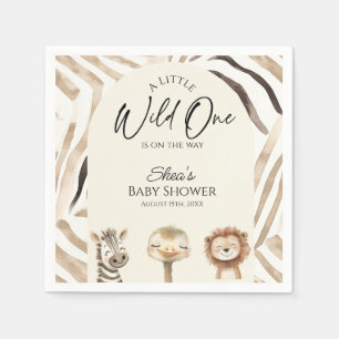 Wilde Safari-Baby-Party  Serviette