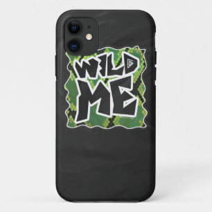 Wilde Schlange Schwarz und Grün Druck Case-Mate iPhone Hülle