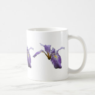 Wilde Schwertlilie Lila Blüten Kaffeetasse