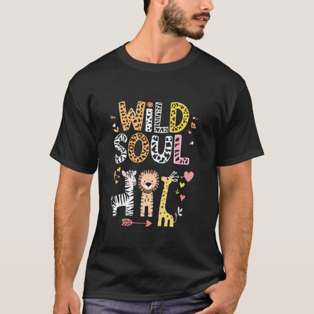 WILDE SEELE Tier T-Shirt (Vorderseite)