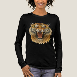 Wilde Stärke in jedem Streifen Tri-Blend Shirt