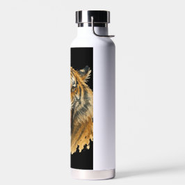 Wilde Stärke in jedem Streifen Trinkflasche