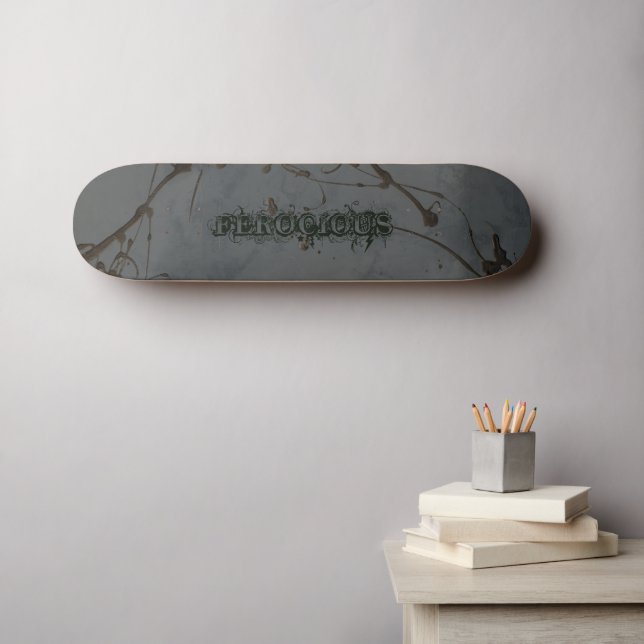 Wilde Straßenfarbe 3 Skateboard (Wandkunst (Horz))