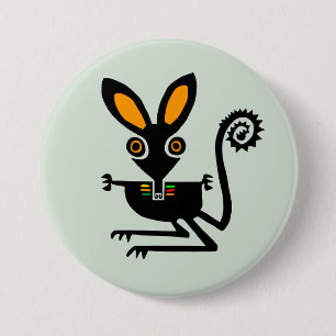 Wilde Tiere - BILBY - Marsupial - Wildtiere - Button