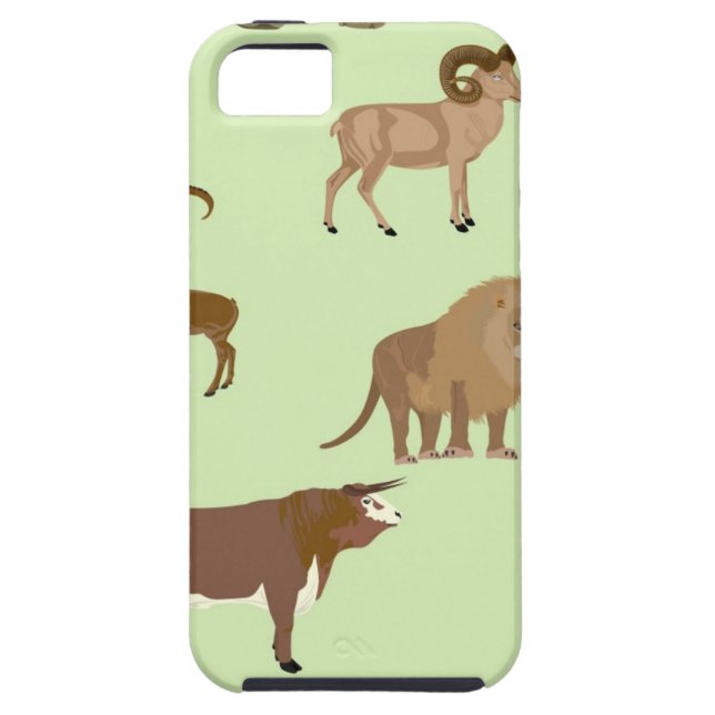 Wilde Tiere Case-Mate iPhone Hülle (Rückseite)
