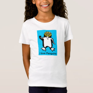Wilde Tiere - I Liebe PENGUINS - Antarktis - T-Shirt