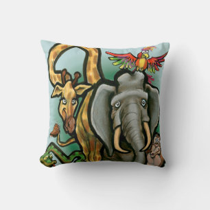 Wilde Tiere Kissen