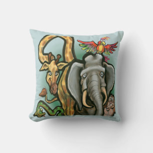 Wilde Tiere Kissen