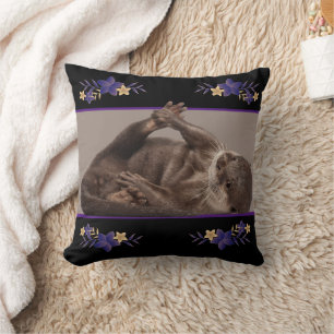 Wilde Tiere - Niedliches Otter Kissen